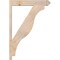 Ekena Millwork Funston Arts & Crafts Smooth Outlooker, Douglas Fir, 5 1/2"W x 28"D x 40"H OUT06X28X40FST03SDF - alternate 3